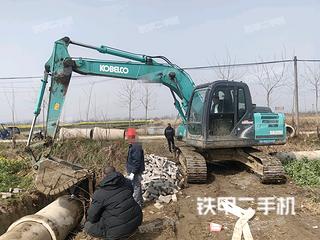 湖北-天门市二手神钢SK140LC-8挖掘机实拍照片