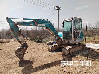 北京山河智能SWE60E挖掘机实拍图片