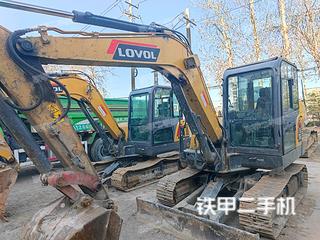 雷沃重工FR65E挖掘機(jī)實(shí)拍圖片