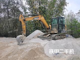 贵州-六盘水市二手三一重工SY55C挖掘机实拍照片