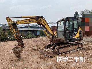 重庆-重庆市二手现代R60-7挖掘机实拍照片