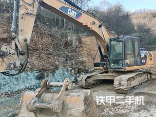 湖北-十堰市二手卡特彼勒323D2(TIER 3)液压挖掘机实拍照片