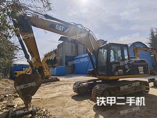 郑州卡特彼勒318DL液压挖掘机实拍图片