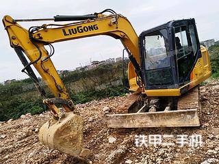 泸州柳工CLG9075E挖掘机实拍图片