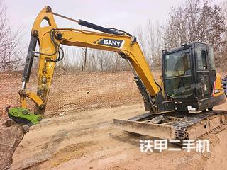 天津三一重工SY55C挖掘机实拍图片