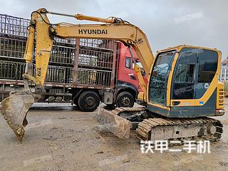 广西-柳州市二手现代R80G挖掘机实拍照片