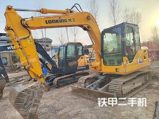 陕西-西安市二手龙工LG6075挖掘机实拍照片