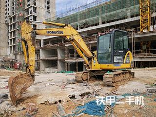 河南-驻马店市二手小松PC56-7挖掘机实拍照片