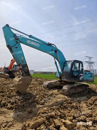 滁州神钢SK200-8挖掘机实拍图片