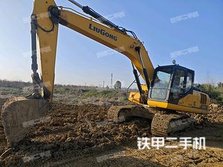 安徽-滁州市二手柳工CLG920E挖掘机实拍照片