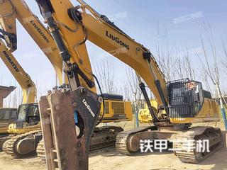 河南-郑州市二手柳工CLG952E挖掘机实拍照片