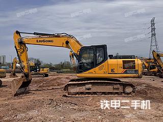 泸州柳工CLG920E挖掘机实拍图片