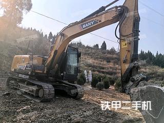 四川-广元市二手三一重工SY135C挖掘机实拍照片