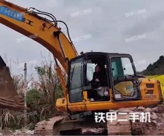 四川-成都市二手龙工LG6225E挖掘机实拍照片