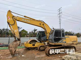 福州加藤HD820-6挖掘机实拍图片