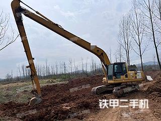 淄博小松PC220-8挖掘机实拍图片