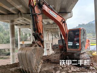 银川斗山DX130-9C挖掘机实拍图片