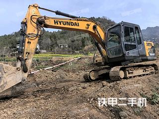 四川-广元市二手现代R110VS挖掘机实拍照片