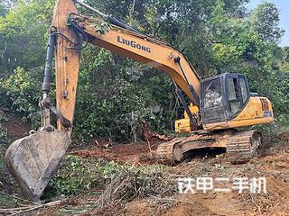桂林柳工CLG922E挖掘机实拍图片