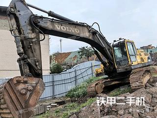 四川-广元市二手沃尔沃EC360BL挖掘机实拍照片
