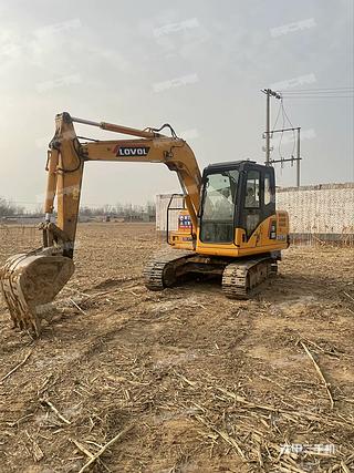 河北-邢台市二手雷沃重工FR80E挖掘机实拍照片