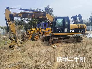 江苏-淮安市二手卡特彼勒320D液压挖掘机实拍照片
