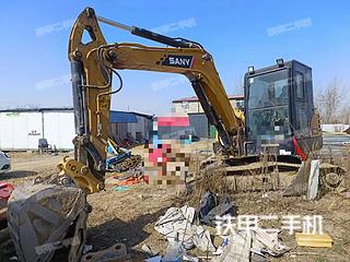 河南-许昌市二手三一重工SY55C挖掘机实拍照片
