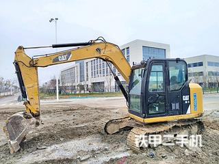 安徽-蚌埠市二手卡特彼勒307E液压挖掘机实拍照片