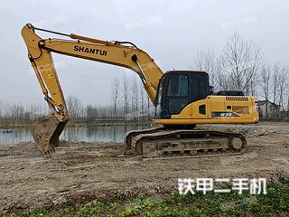 江苏-扬州市二手山推SE210W挖掘机实拍照片