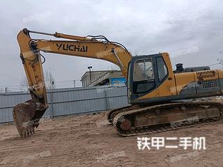 山东-泰安市二手玉柴YC230LC-8挖掘机实拍照片