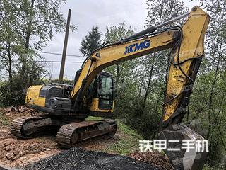 四川-广元市二手徐工XE135D挖掘机实拍照片