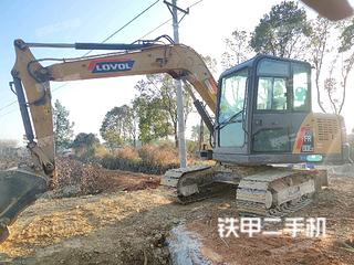 湖北-黄冈市二手雷沃重工FR80E2挖掘机实拍照片