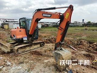 湖州斗山DX55-9C挖掘机实拍图片