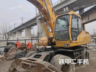 河北-秦皇岛市二手现代R210W-5挖掘机实拍照片