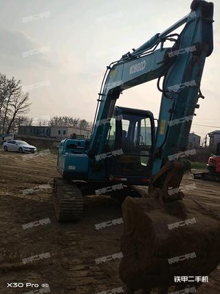 北京神钢SK75挖掘机实拍图片