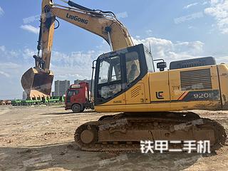 萍乡柳工CLG920E挖掘机实拍图片