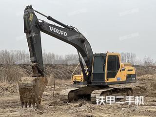 文山沃尔沃EC210B挖掘机实拍图片