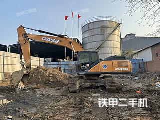 上海凯斯CX300B挖掘机实拍图片
