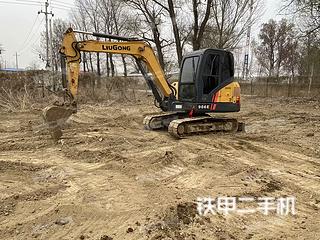 北京柳工CLG906E挖掘机实拍图片