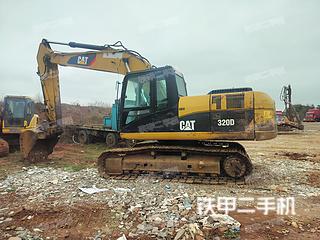 邯郸卡特彼勒320D液压挖掘机实拍图片