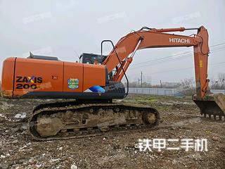 南宁日立ZX200-5A挖掘机实拍图片