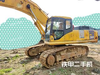 淄博小松PC360-7挖掘机实拍图片