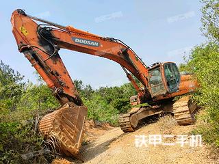 福州斗山DX420LC挖掘机实拍图片