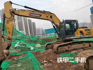 陕西-西安市二手雷沃重工FR260E-HD挖掘机实拍照片