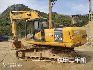 广东-清远市二手小松PC220-7挖掘机实拍照片