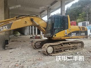贵州-贵阳市二手卡特彼勒320C挖掘机实拍照片