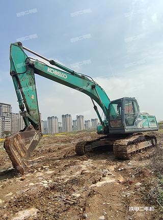 安徽-铜陵市二手神钢SK210LC-8挖掘机实拍照片