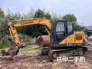 泸州柳工CLG908D挖掘机实拍图片
