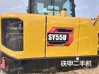 安阳三一重工SY55U挖掘机实拍图片