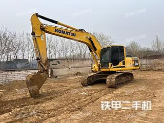 淄博小松PC200-8M0挖掘机实拍图片